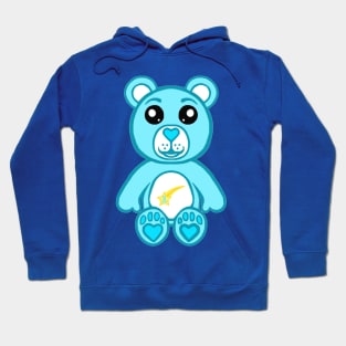 Light Blue Warrior Bear 2.0 Hoodie